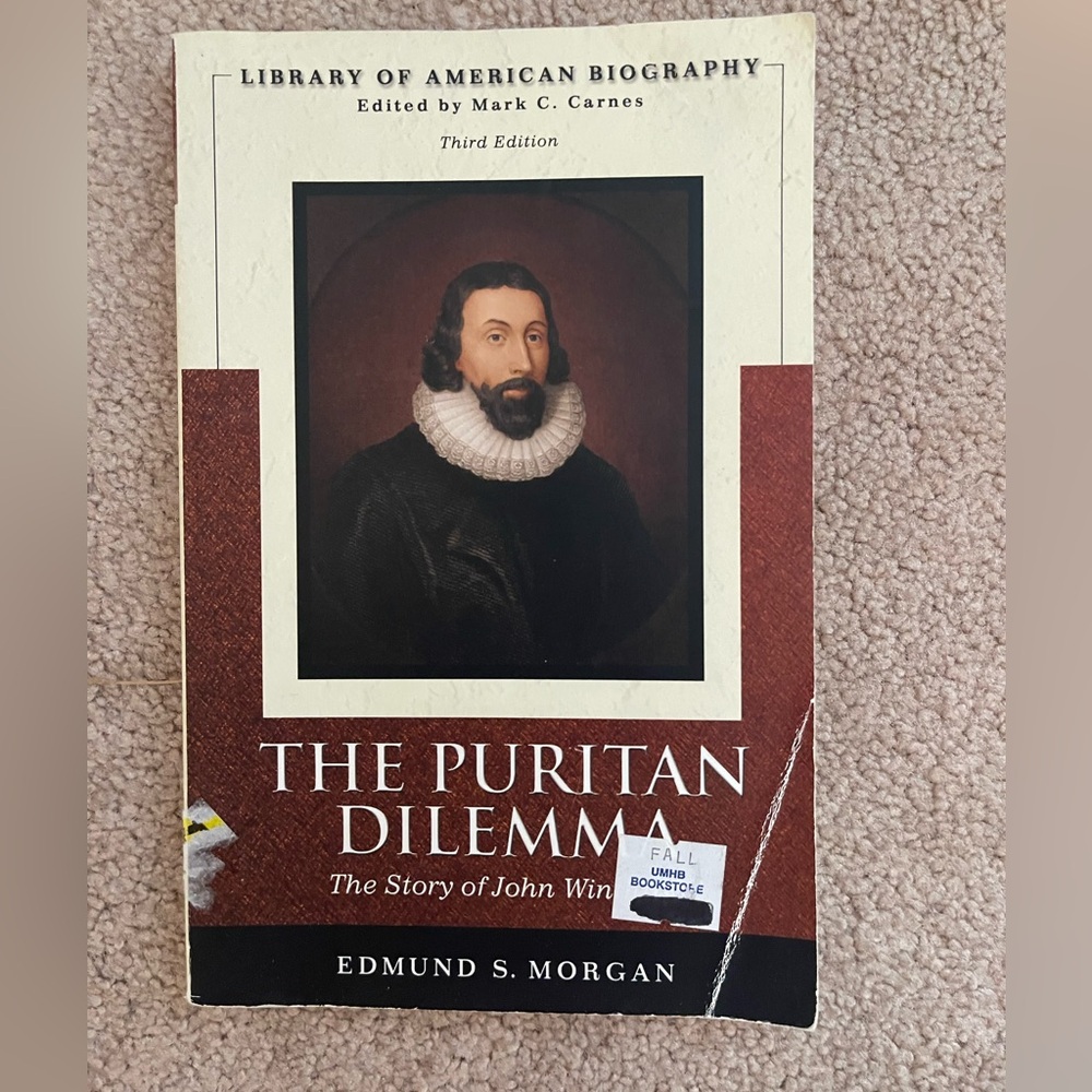 The Puritan Dilemma Book by Edmund S. Morgan